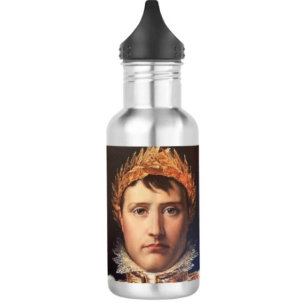 Bouteille D'eau Napoléon couronné de laurier