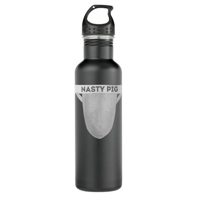 Bouteille D'eau Nasty Pig Jock Strap Hommes Sensibilisation Gay pr (Devant)