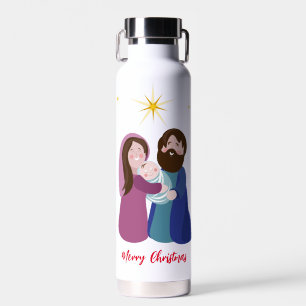 Bouteille D'eau Nativité Noël