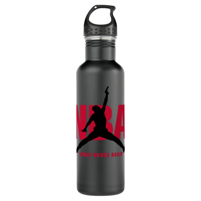 Bouteille D'eau NBA never broke again Essential T Shirt (Devant)