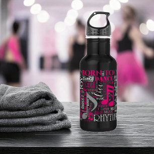 Bouteille D'eau Né à Dance Pink ID277