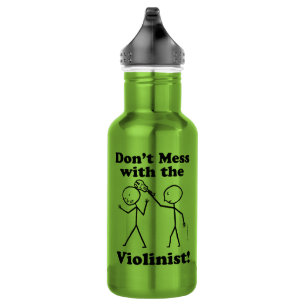 Bouteille D'eau Ne manquez pas avec le violoniste