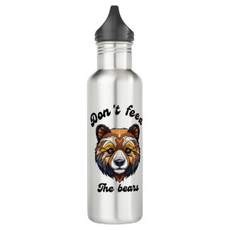 Bouteille D'eau Ne nourris pas les ours