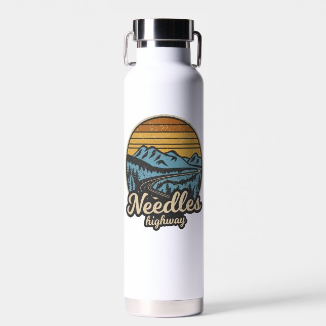 Bouteille D'eau Needles Highway South Dakota Retro (Avant)