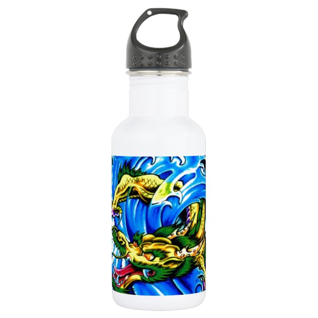 Bouteille D'eau Neo Jap Dragon Tattoo (Devant)