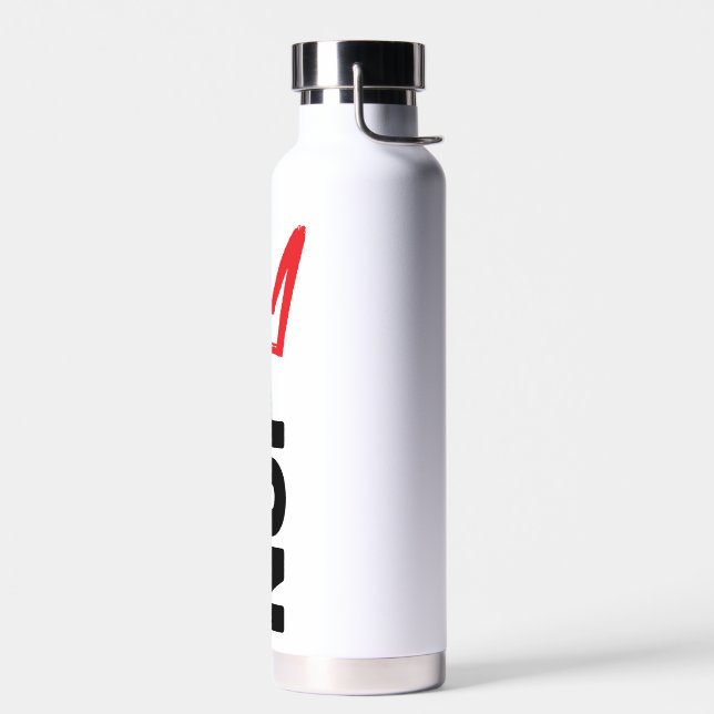 Bouteille D'eau No Kings NOPE Keychain (Gauche)