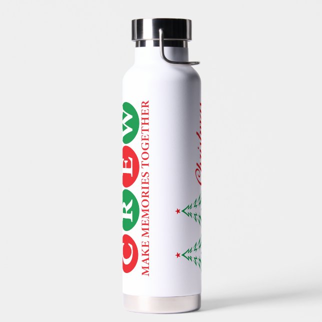 Bouteille D'eau Noël (Gauche)