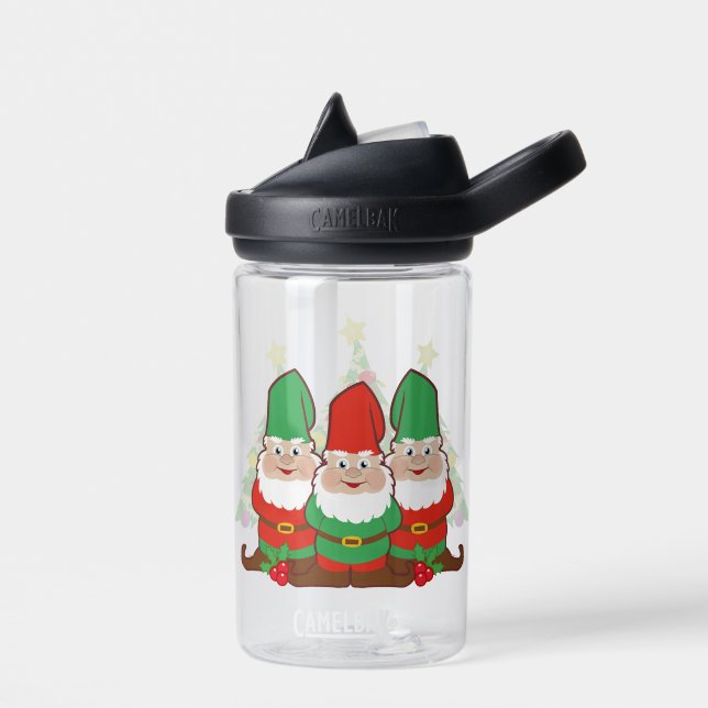 Bouteille D'eau Noël Gnomes CamelBak (Gauche)