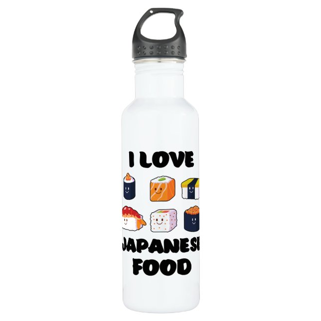 Bouteille D'eau Noix de sushi Anime Manga Funny Japan Otaku (Devant)