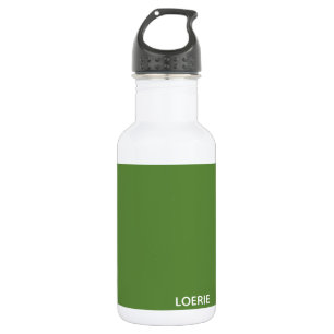 Bouteille D'eau Nom de la couleur verte Loerie