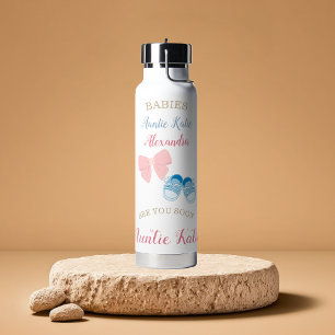 Bouteille D'eau Nom du bébé jumeau personnalisé