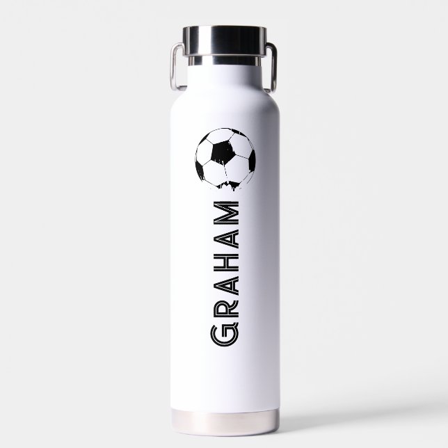 Bouteille D'eau Nom du joueur de football (Avant)