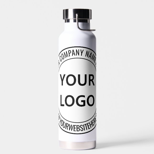 Bouteille D'eau Nom du logo de l'entreprise personnalisé Site Inte (Gauche)