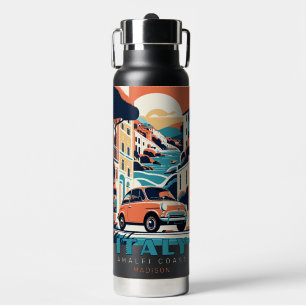 Bouteille D'eau Nom et texte personnalisés Italie