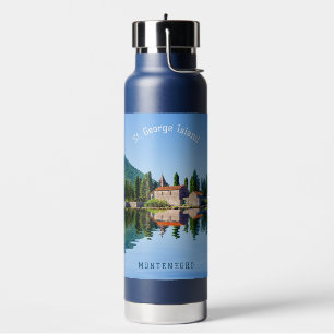Bouteille D'eau Nom et texte personnalisés Monténégro