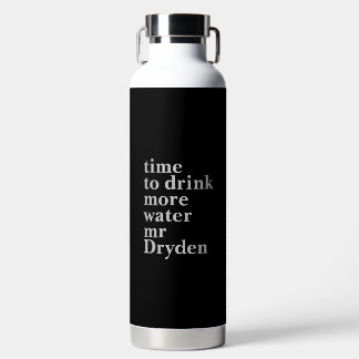 Bouteille D'eau Nom personnalisé