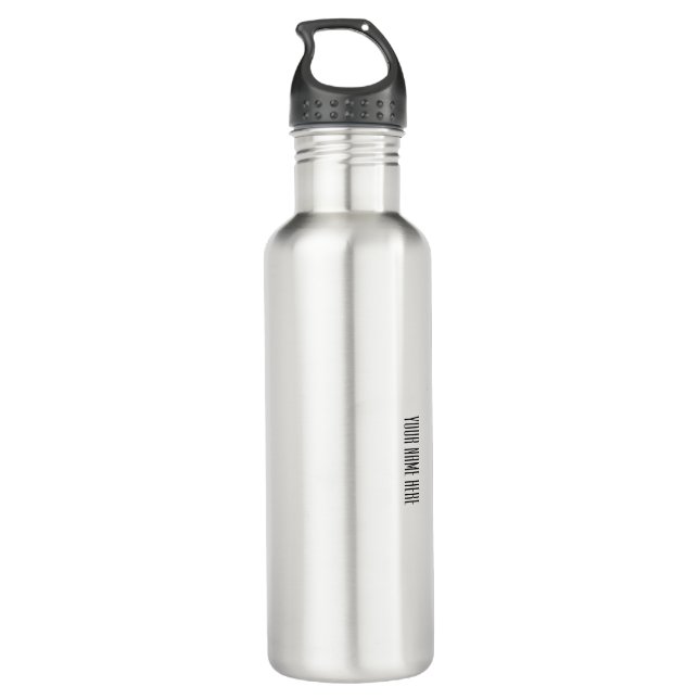 Bouteille D'eau Nom personnalisé du garçon d'honneur (Dos)