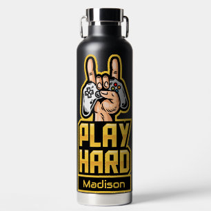 Bouteille D'eau Nom personnalisé Gamer