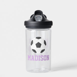 Bouteille D'eau Nom personnalisé Girls Soccer Jersey