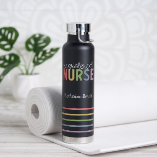 Bouteille D'eau Nom personnalisé Infirmière inscrite infirmière in