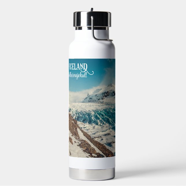 Bouteille D'eau Nom personnalisé Solheimajokull, Islande (Gym)