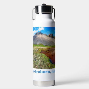 Bouteille D'eau Nom personnalisé Vestrahorn Mountains, Islande