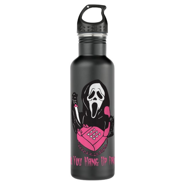 Bouteille D'eau Non Vous Avez Accroché Le Premier Ghostface Appela (Devant)