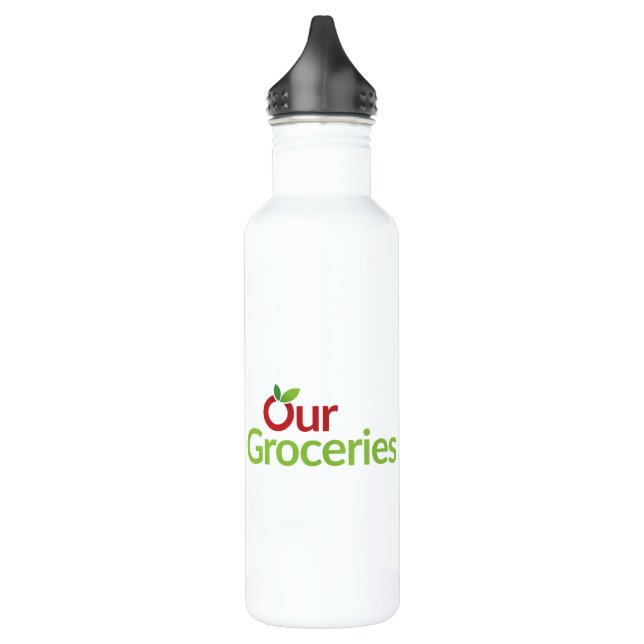 Bouteille D'eau Nos épiceries 24 oz (Gauche)