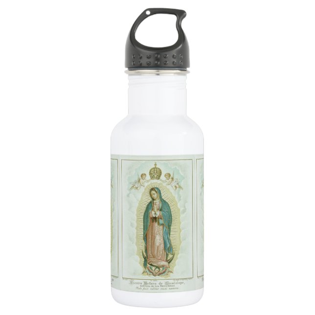 Bouteille D'eau Notre Dame de la Guadalupe (Devant)