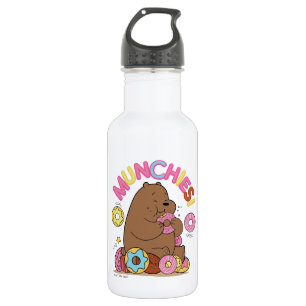 Bouteille D'eau Nous Ours Nus - Grizz Donut Munchies!