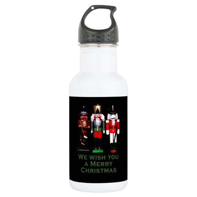Bouteille D'eau Nous vous souhaitons un joyeux noce de Noël (Devant)