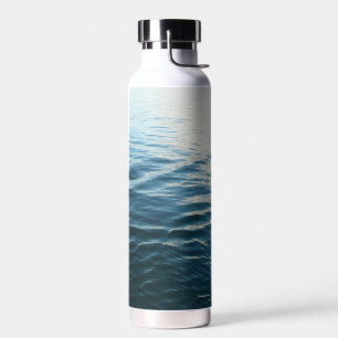 Bouteille D'eau Nuances d'eau bleue Photographie de la nature Abst