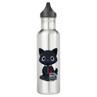 Bouteille D'eau Number One Good Jobber Cat Water Bottle