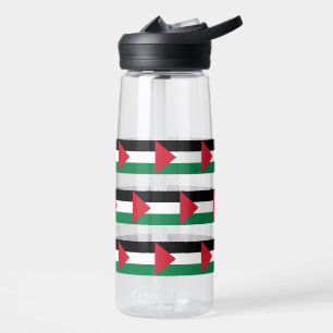 Bouteille D'eau officiellement le drapeau de l'État de Palestine