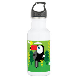 Bouteille D'eau Oiseau tropical du Toucan