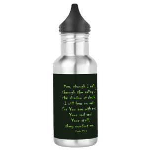 Bouteille D'eau Ombre de la mort — Crâne