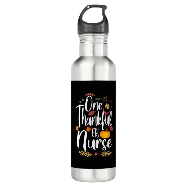 Bouteille D'eau One Thankful (Devant)