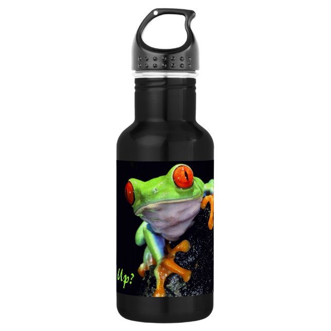 Bouteille D'eau Options de la grenouille 3 (Devant)