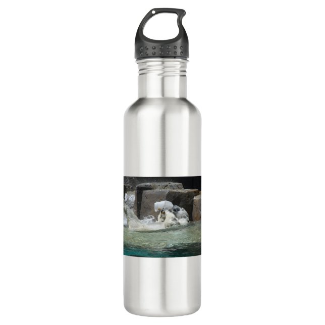 Bouteille D'eau Ours polaire Jouer avec un Jug (Devant)