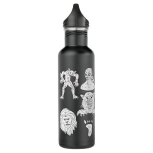 Bouteille D'eau OVNI, Alien, Bigfoot, Mothman, Dogman, Cryptides
