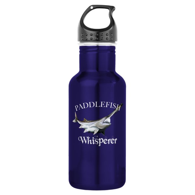 Bouteille D'eau Paddlefish Whisperer (Devant)