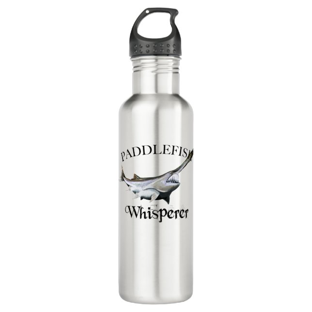 Bouteille D'eau Paddlefish Whisperer Light (Devant)