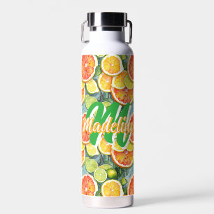 Bouteille D'eau Pamplemousse, citrons, limons et oranges agrumes