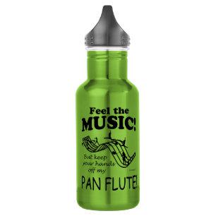 Bouteille D'eau Pan Flûte Sentez La Musique