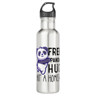 Bouteille D'eau Panda Hugs Gratuits Touché Un Homer Panda Amateurs