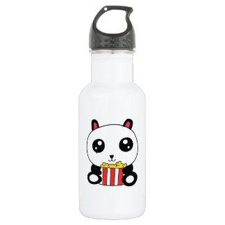 Bouteille D'eau Panda Popcorn