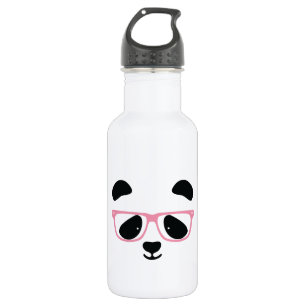 Bouteille D'eau Panda Rose