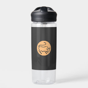 Bouteille D'eau Panneau Taurus Zodiac minimaliste moderne Plain él