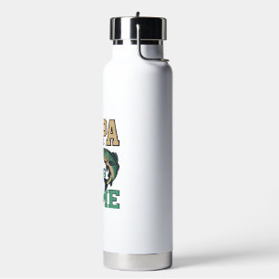 Bouteille D'eau Papa la pêche est mon jeu conception de chemise vi