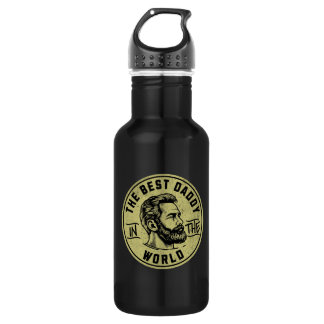 Bouteille D'eau Papas Légendaires Cool – Conception de Typographie